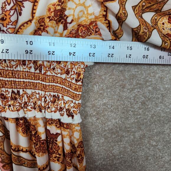 Bohme Astoria Boho Maxi Dress Size Small Goddess - Picture 7 of 8